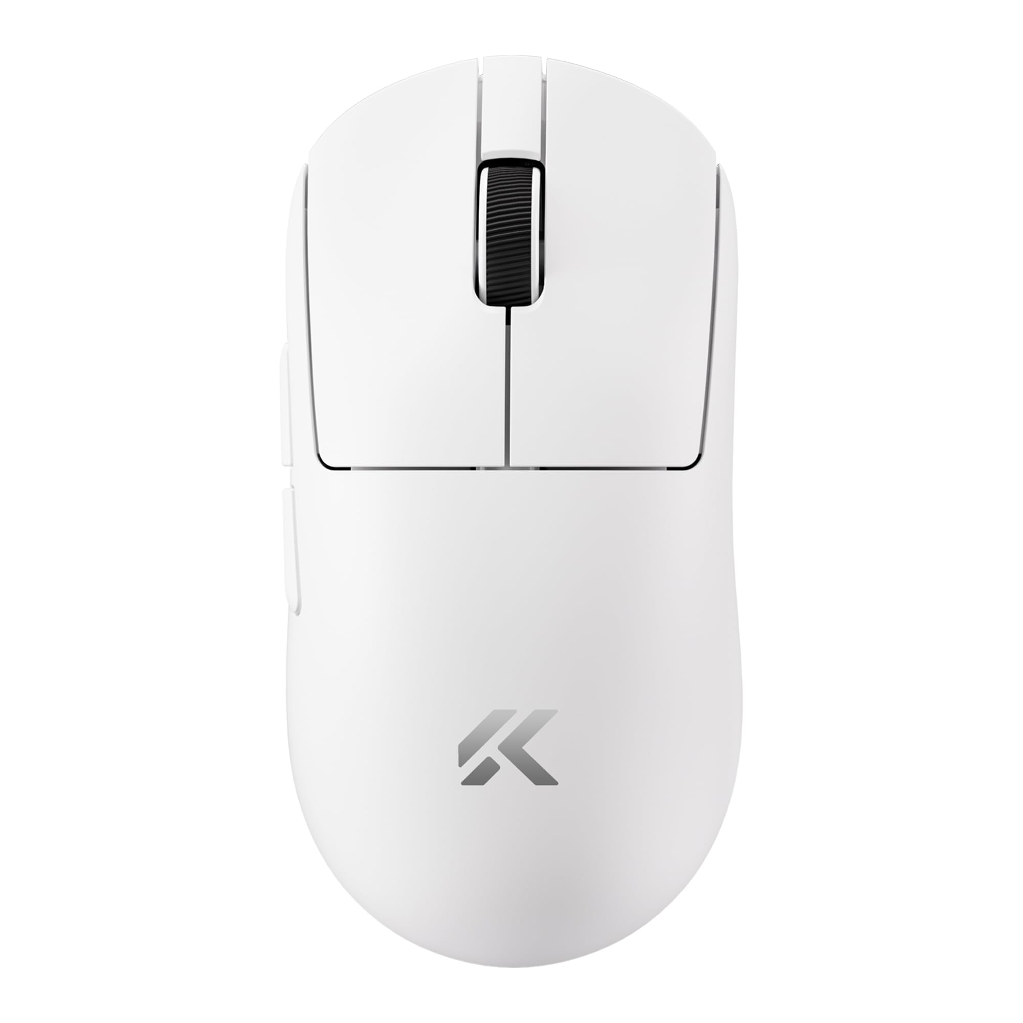 Clean design, no honeycomb holes, 59 grams MCHOSE A7 V2 Pro side view showing the ergonomic shape