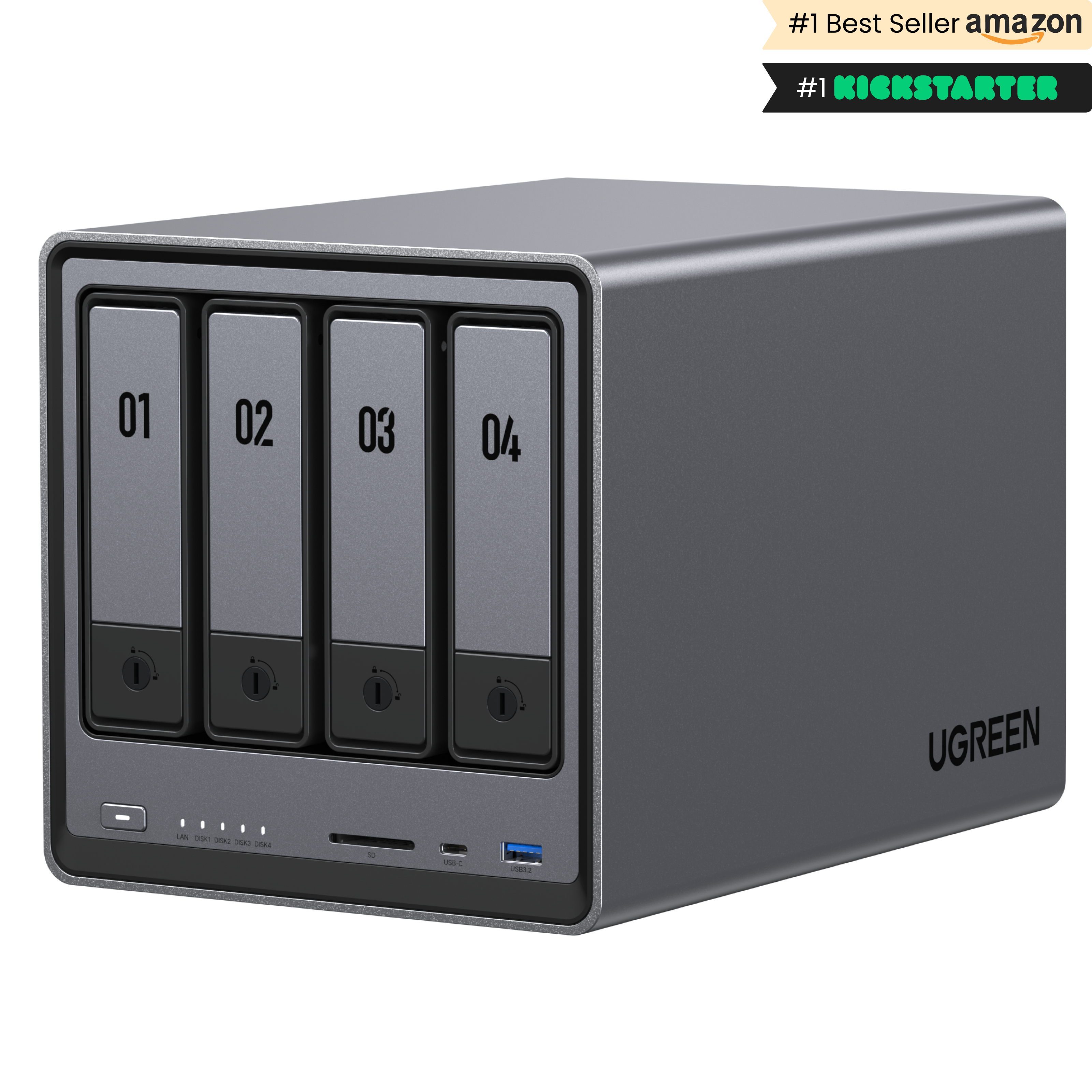 UGREEN NASync DXP4800+, the NAS that nobody expected from a cable company UGREEN NASync DXP4800 Plus NAS